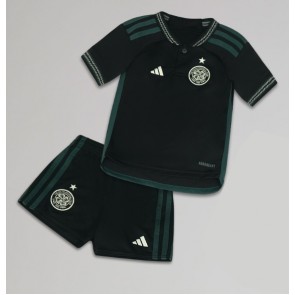 Celtic Koszulka Wyjazdowych Dziecięca 2023-24 Krótki Rękaw (+ Krótkie spodenki)
